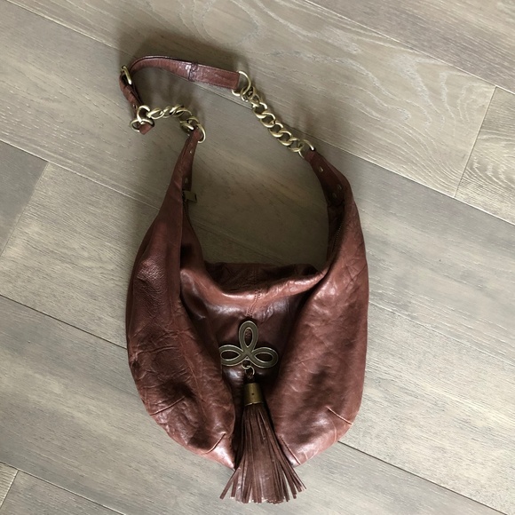 EUC Leather Hobo Bag - Picture 1 of 6